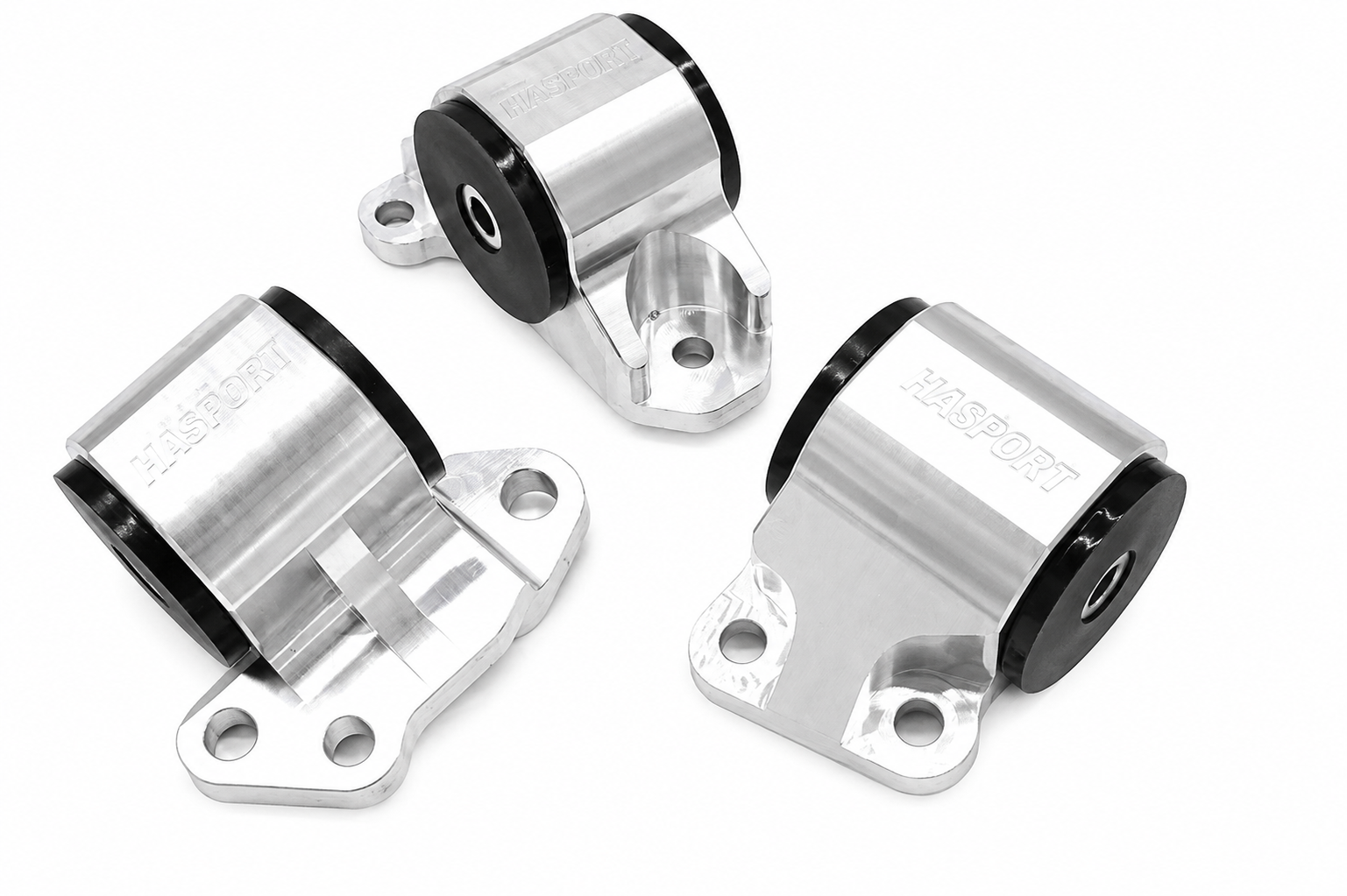 Hasport 92-95 Civic/94-97 Del Sol Stock Replacement Mount Kit with 2-Bolt Driver Side Mount